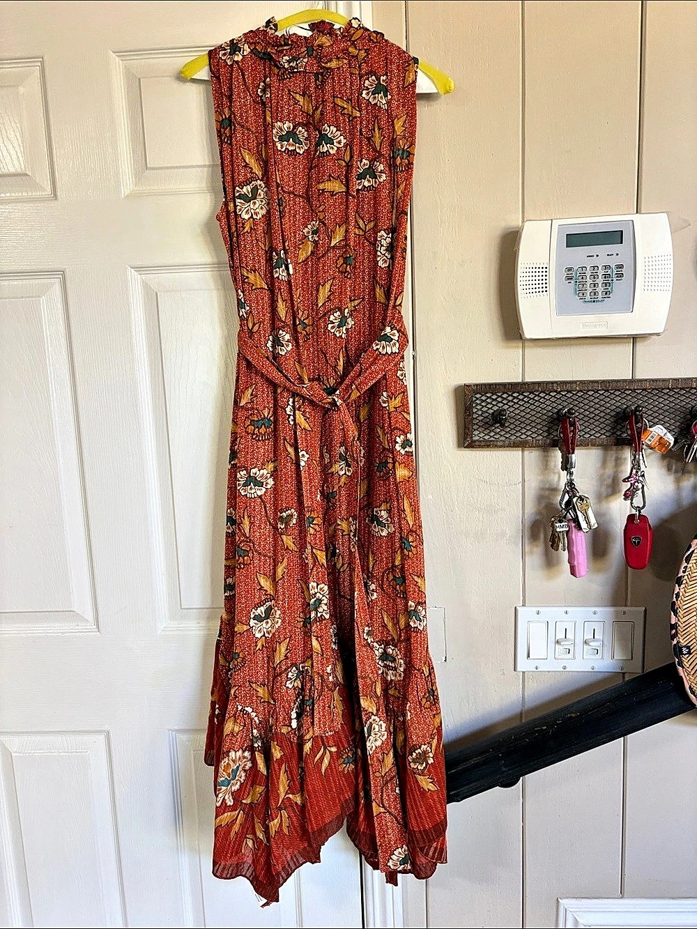 Ulla Johnson Beverly dressFloral Maxi Dress in Orange Like New